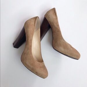 CALVIN KLEIN Platform Leather Pumps